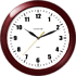 Часы настенные "963644", бордовый
