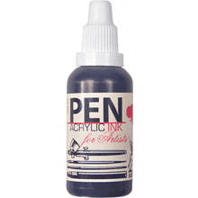 Акрил жидкий "Acrilic Ink", 10 синий морской