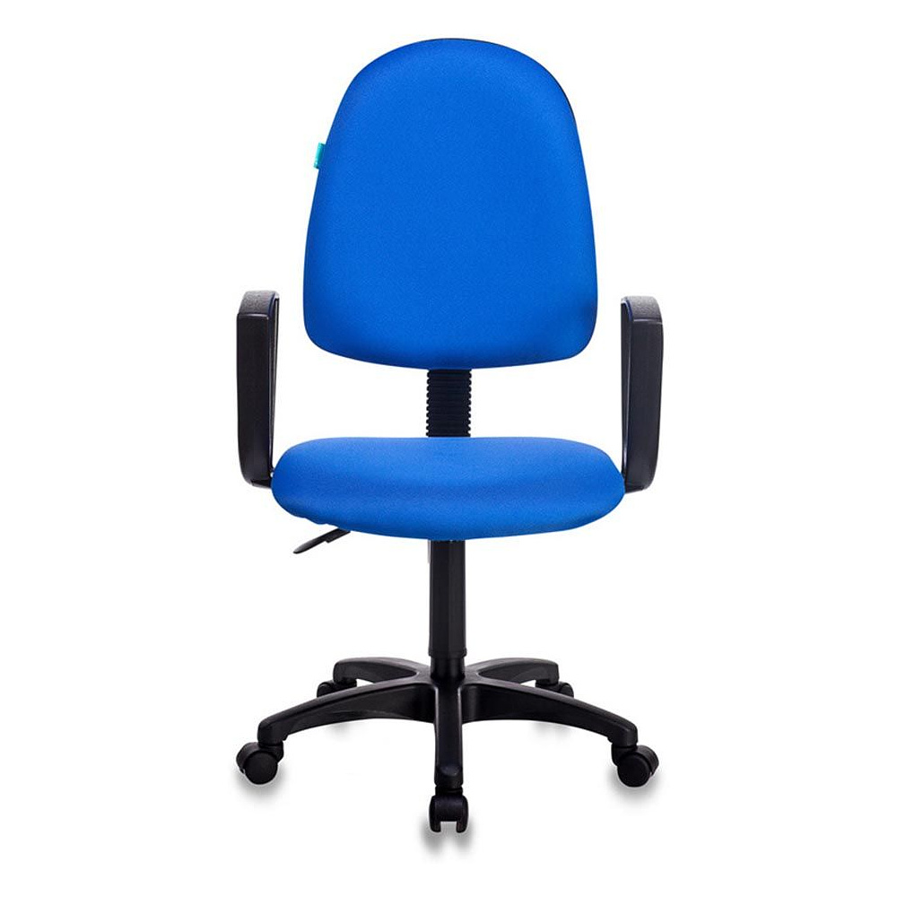 Кресло для персонала "Бюрократ CH-1300N/BLUE Престиж+", пластик, ткань, синий - 2