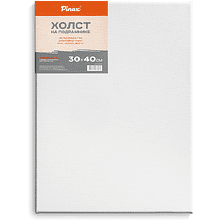 Холст на подрамнике "Pinax", 30х40 см, 100% хлопок, 380 г/м2, мелкое зерно, усиленный подрамник