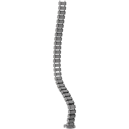 Кабель-канал вертикальный "AOKE1280", серый