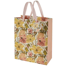 Пакет бумажный подарочный "Flora. Цветочная страсть", 26x32,4x13 см
