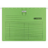 Файл подвесной со скоросшивателем "Donau", A4, зеленый
