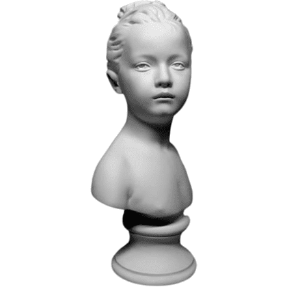 Гипсовая модель "Бюст Луизы Броньяр"