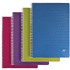 Блокнот на спирали "Linicolor Intensive", A4, 90 листов, клетка, ассорти