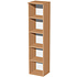 Коллекция Макси шкаф М06, 400x360x1780 мм, бук