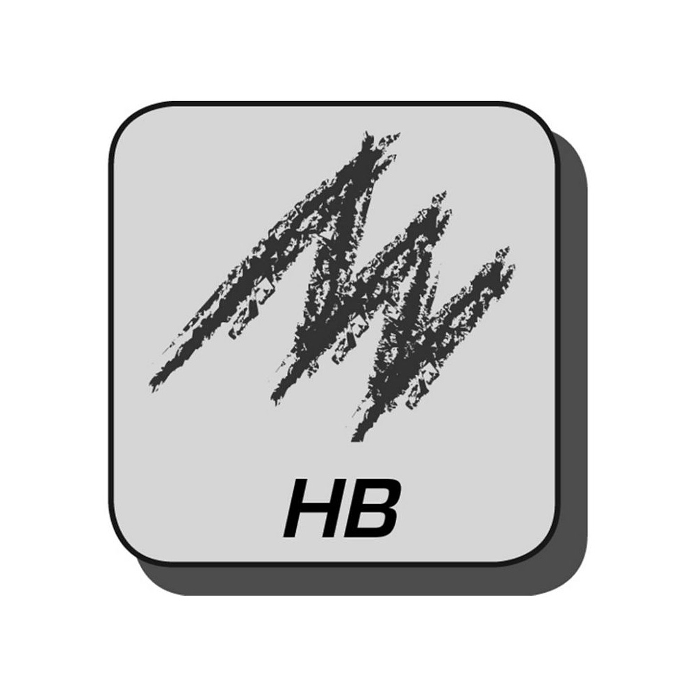 Набор карандашей простых "Black Pep's", HB, без ластика, серый (028453) - 4