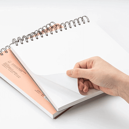 Скетчбук "Himi", 21.6x21.6 см, 160 г/м2, 50 листов, розовый  - 8