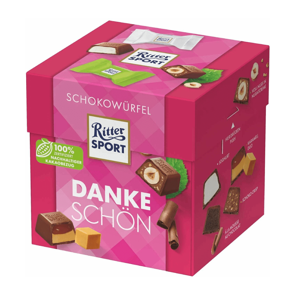 Конфеты "Ritter Sport Danke Schon", 176 гр.
