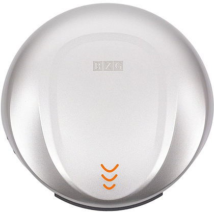 Электросушилка для рук BXG-300C, пластик, хром - 3