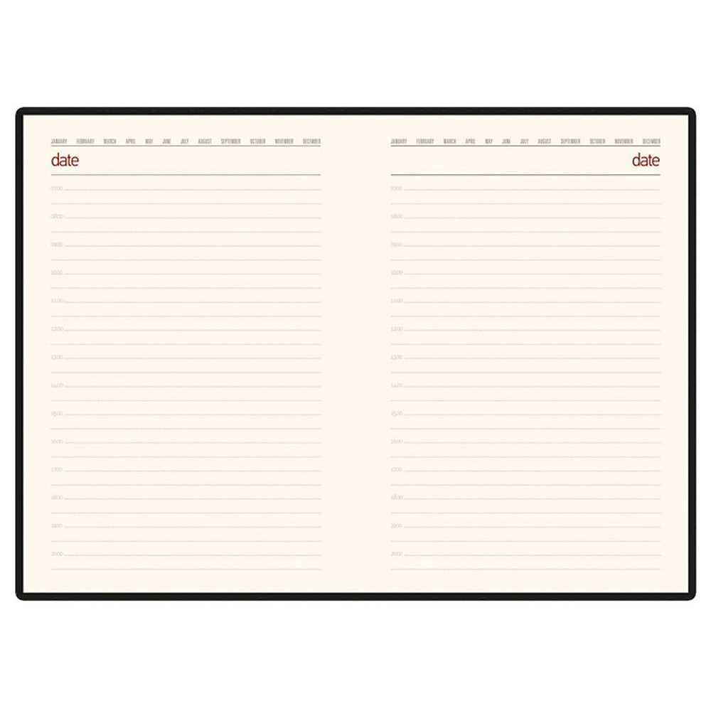 Ежедневник недатированный "Senate", А5, 272 страницы, темно-зеленый - 2