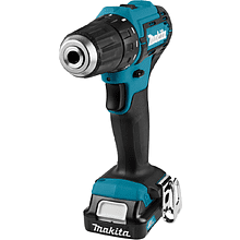 Дрель-шуруповерт аккумуляторная MAKITA DF333DWYE, 12 В, 30 Нм, 1.5Ачx2