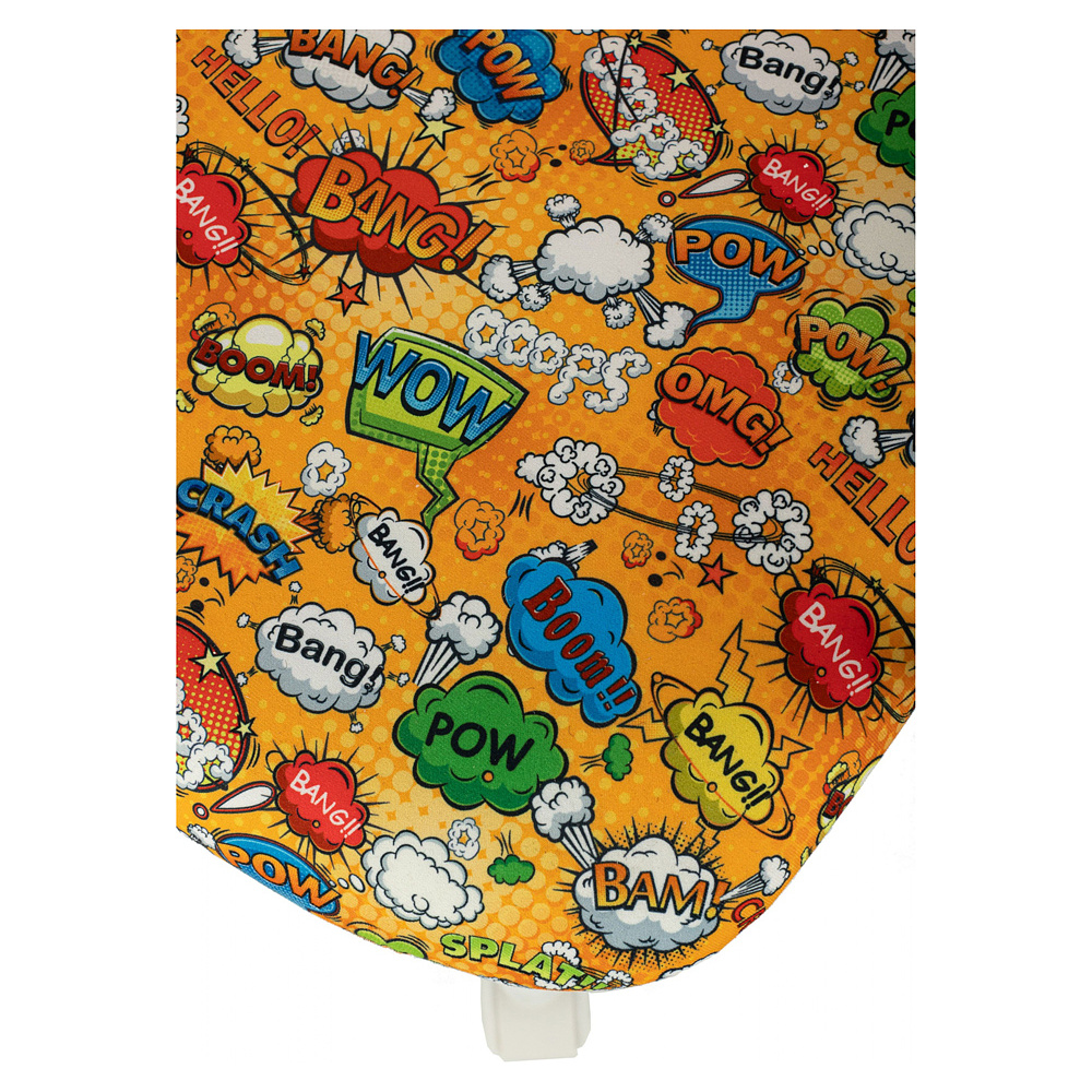 Кресло детское Бюрократ 1W, ткань, пластик, оранжевый бэнг - 6