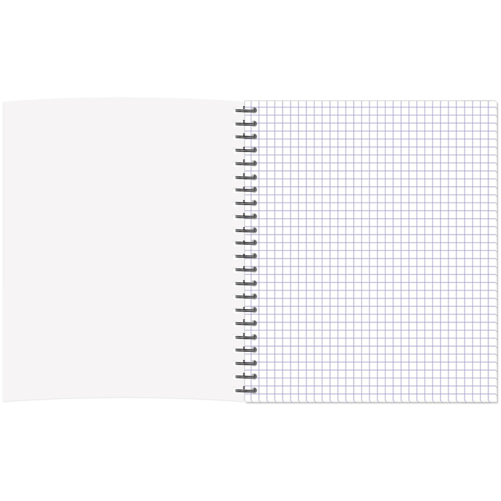 Тетрадь "Grafo", А4, 48 листов, клетка, серый - 2