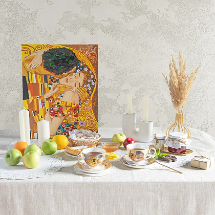 Салфетки бумажные ажурные AVIORA, d=18 см, белый, 250 шт - 6