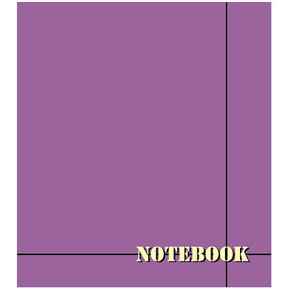 Тетрадь "Notebook однотонный", А5, 96 листов, клетка, ассорти