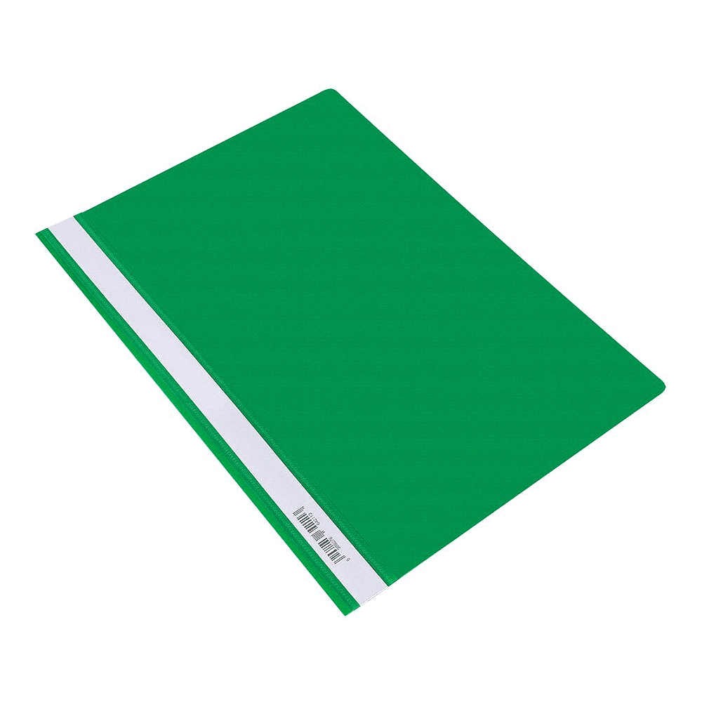 Папка-скоросшиватель "Inter-folia", А4, зеленый