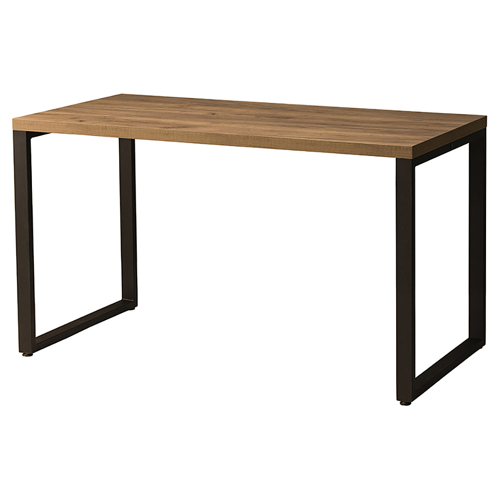 Стол письменный "Лофт Каир", 1300х650х740 мм, черный, табачный крафт