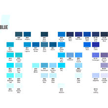 Маркер перманентный двусторонний "Sketchmarker Brush", B43 голубая луна