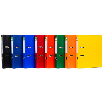 Папка-регистратор "Q-Connect ПВХ Эко", A4, 50 мм, красный - 3