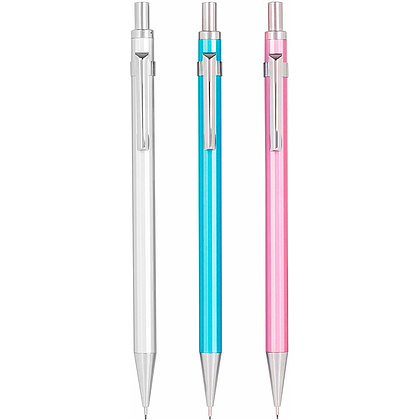 Карандаш автоматический "Arris" в упаковке, 0.5 мм, металл, ассорти, 1 шт. - 2