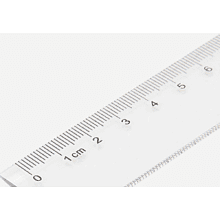 Линейка "Deli 6250", 50 см, прозрачный