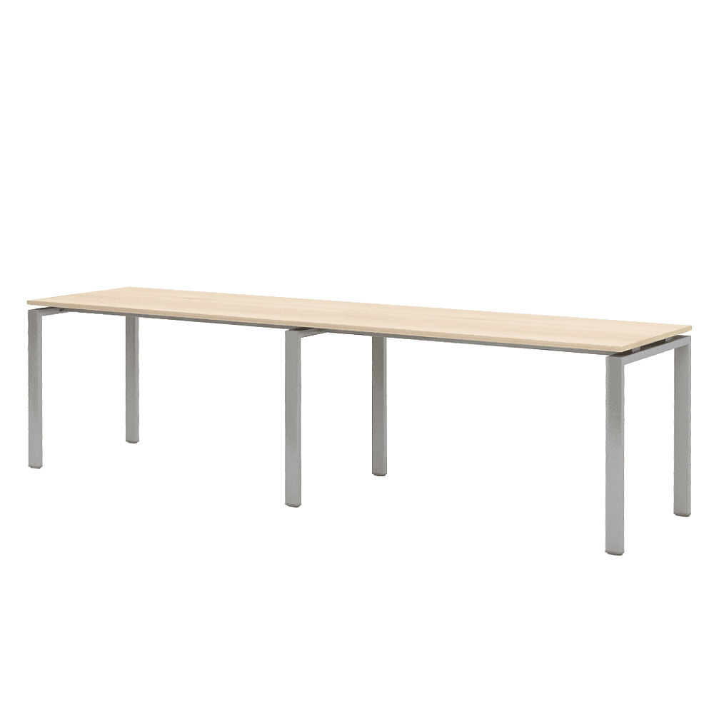 Коллекция Титан Бенч-система линейная на 2 рабочих места ТН312ТР-2х1+ТН312К-22, 2400х700х742