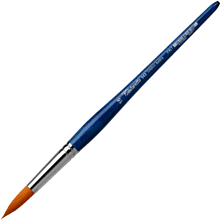 Кисть для рисования "Tintoretto Amber", синтетика, круглая, №16