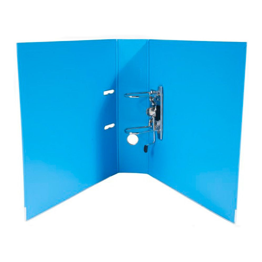 Папка-регистратор "Exacompta", A4, 80 мм, ПВХ, голубой - 3