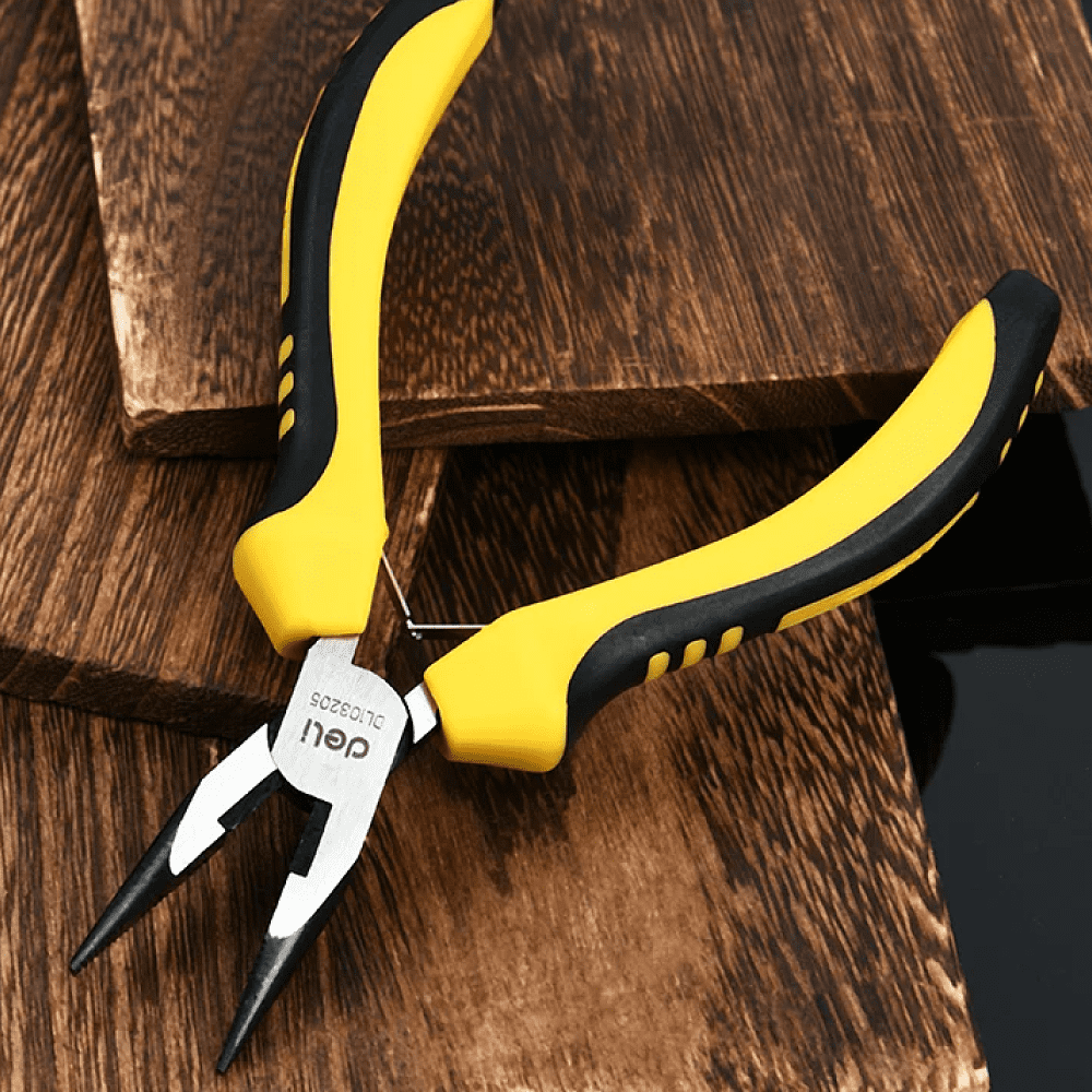 Мини-длинногубцы Deli YS ED103205, 125 мм - 3