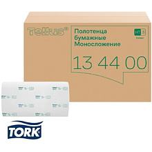 Полотенца бумажные Tellus Синглфолд Баланс, листовые, 1 слой, 250 листов, H3