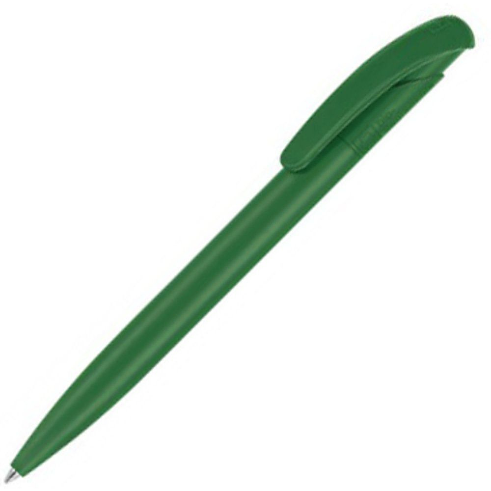Ручка шариковая автоматическая "Nature Plus", 1.0 мм, зеленый, стерж. синий