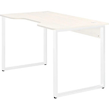 Стол компьютерный игровой Millwood Лофт Гонконг (ДТ-3), 1200x700 мм, дуб белый крафт, белый