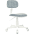 Кресло детское Бюрократ CH-W201NX, ткань, пластик, серо-голубой