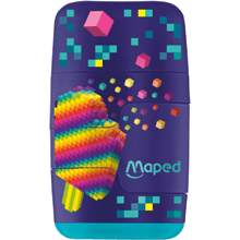 Ластик-точилка Maped "Pixel party"