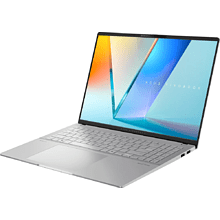 Ноутбук ASUS Vivobook S16 OLED M5606KA-RI157, 24GB, 1TB, DOS, мышь, рюкзак, серебристый