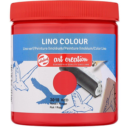 Краски для линогравюры "LINO", 3018 красный, 250 мл