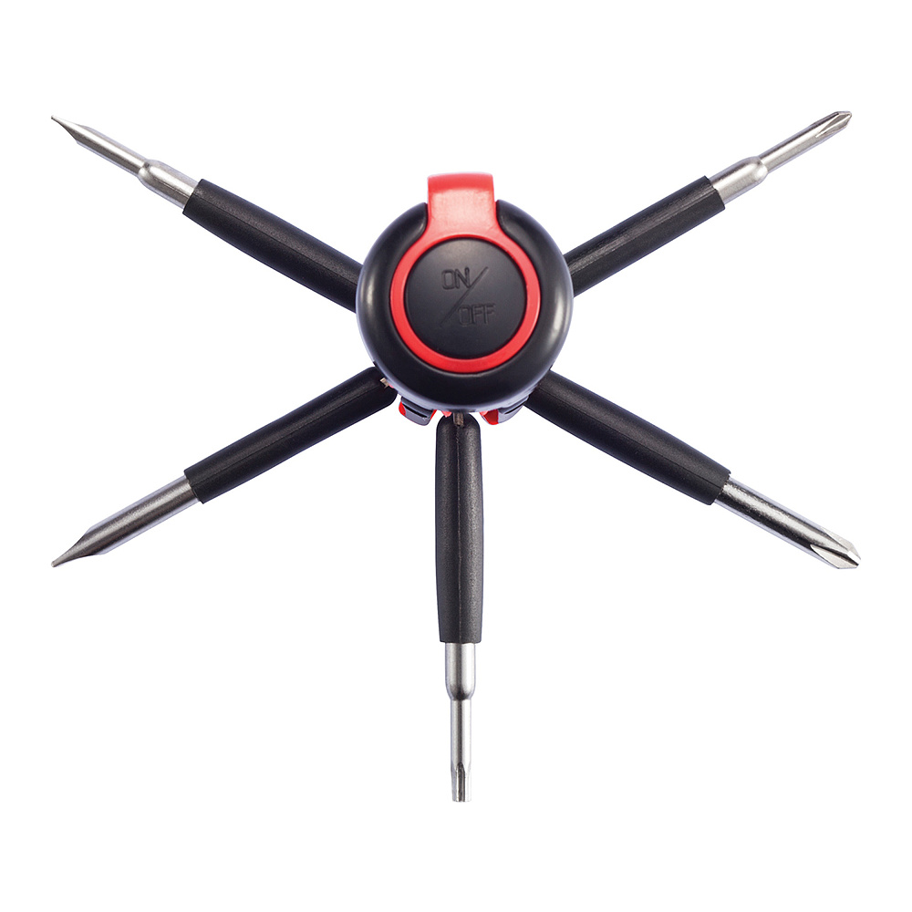 Набор отверток "P221.161", 5 насадок, черный, красный - 4