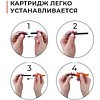 Картридж для перьевой ручки "Малевичъ", набор 15 шт, синий - 12