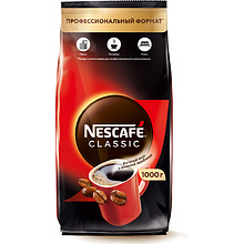 Кофе Nescafe Сlassic растворимый с добавлением натурального молотого кофе, 1000 г