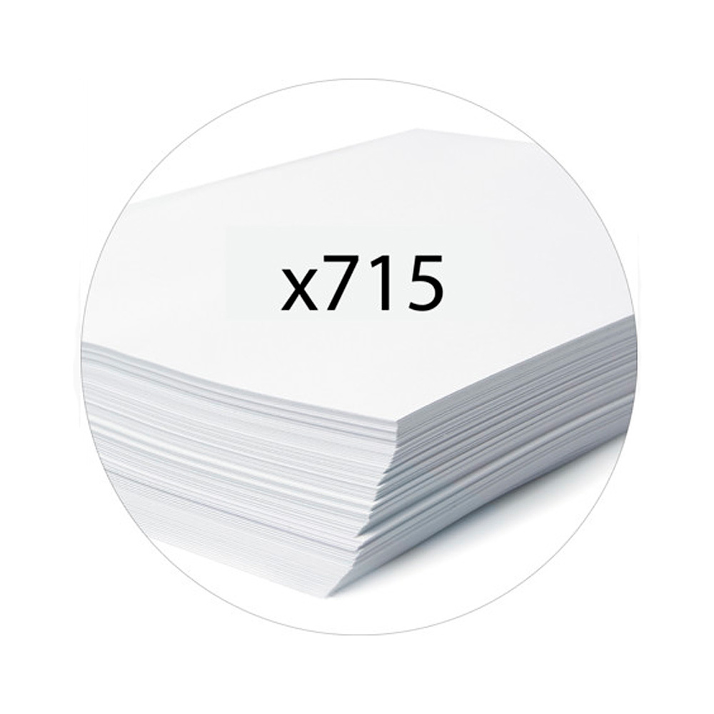 Папка-регистратор "Aquarel", А4, 80 мм, ламинированный картон, голубой - 4