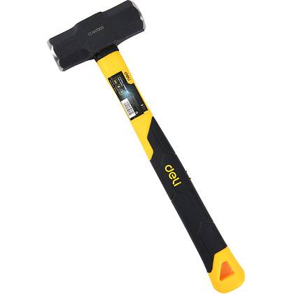 Кувалда Deli YS EDL447003, 1,5 кг, фибергласовая рукоятка, восьмигранный боек