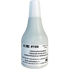 Быстросохнущая универсальная штемпельная краска "Noris" 50 мл, 199, белый