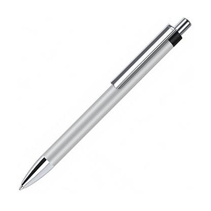 Ручка шариковая автоматическая "Polar", 1.0 мм, серебристый, черный, стерж. синий