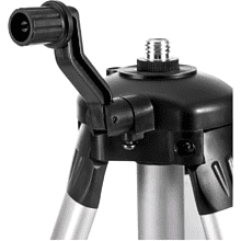 Штатив для лазерного уровня "Deli", 0,4-1,2 м., черный