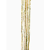 Гирлянда-дождик "Мерцание полос", 9х150 см, фольга, жёлтый - 5