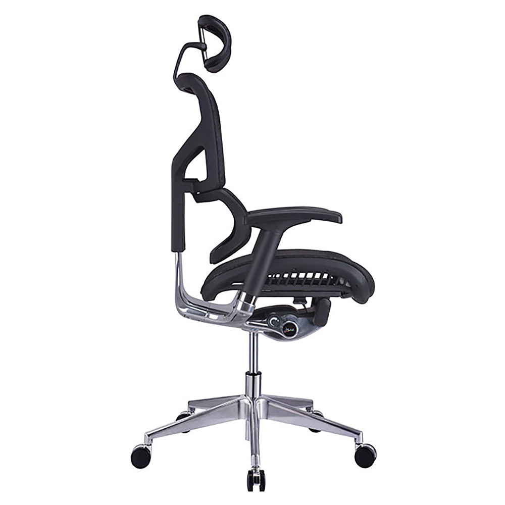 Кресло для руководителя "Ergostyle Sail Aluminium", черный - 3
