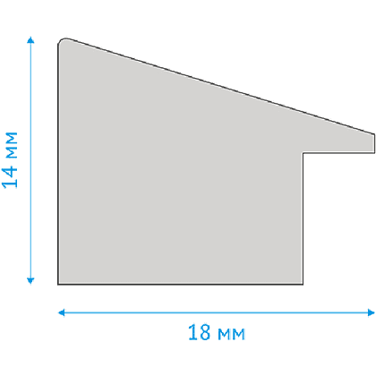 Фоторамка "OfficeSpace №12", 21х30 см, белый - 4
