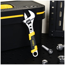 Ключ разводной Deli YS EDL30106, 150 мм, раскрытие губок 22 мм