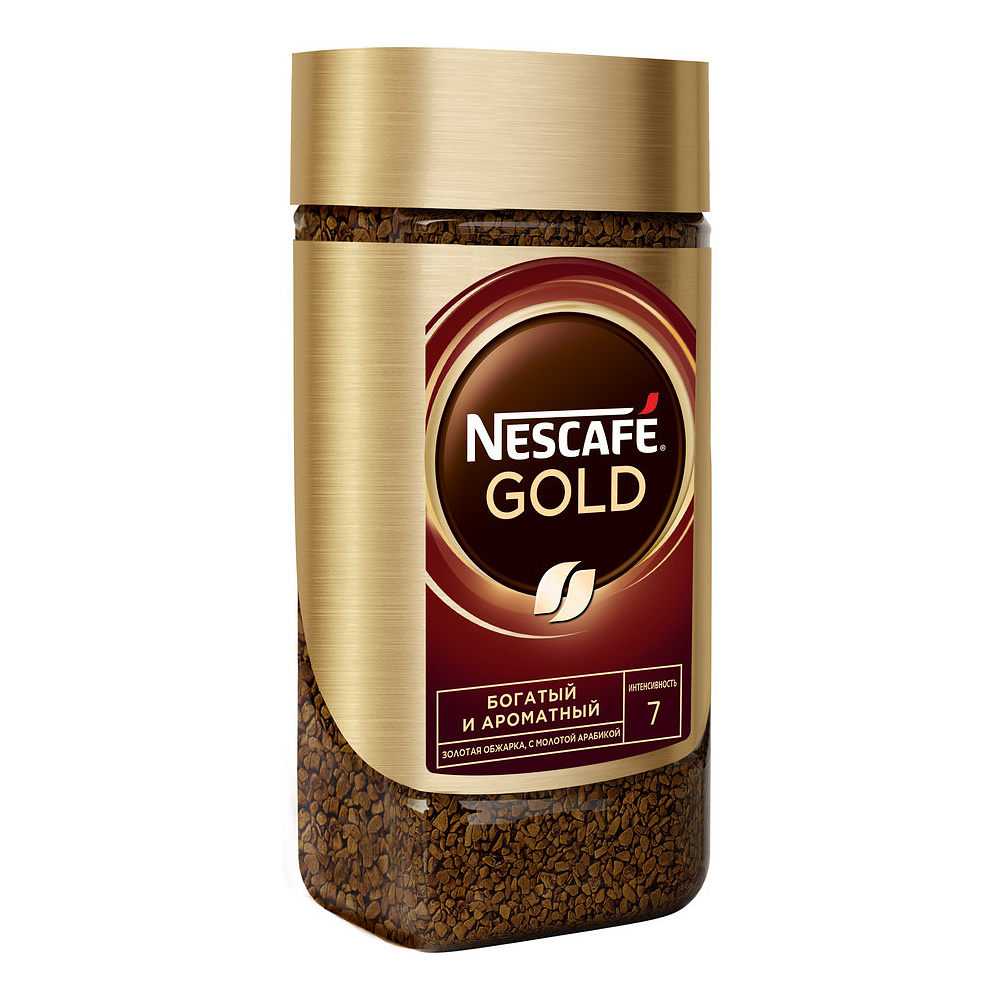 Кофе "Nescafe" Gold, растворимый, 190 г - 6